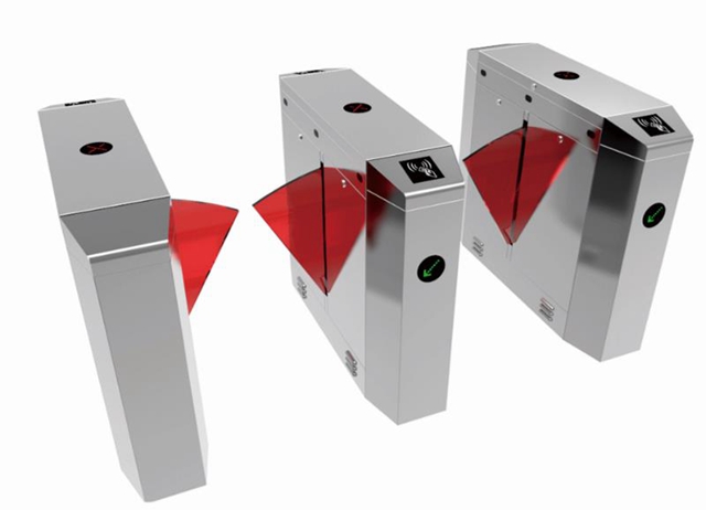 桥式八角(jiǎo)斜面翼通(tōng)道闸